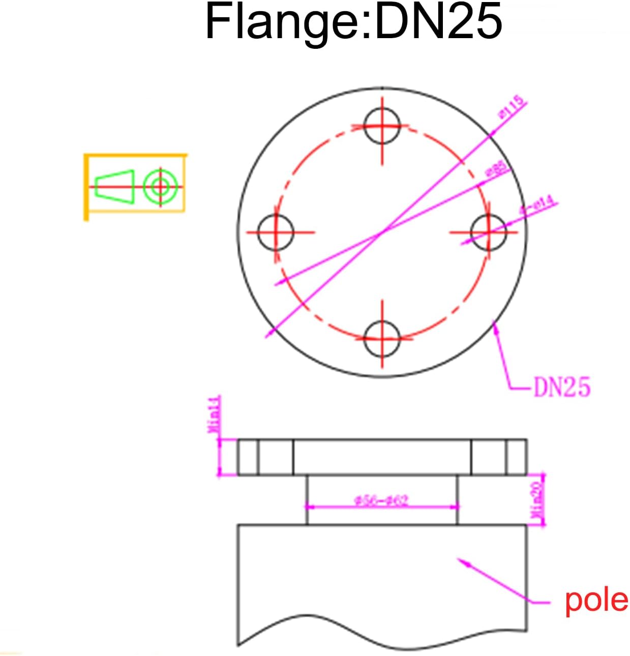 100W 12V Vertical Wind Turbine Vertical Axis Wind Turbine Generator Kit Vertical Wind Generator with 5 Fan Blades Low Noise Operation for Boats Gazebos Cabins