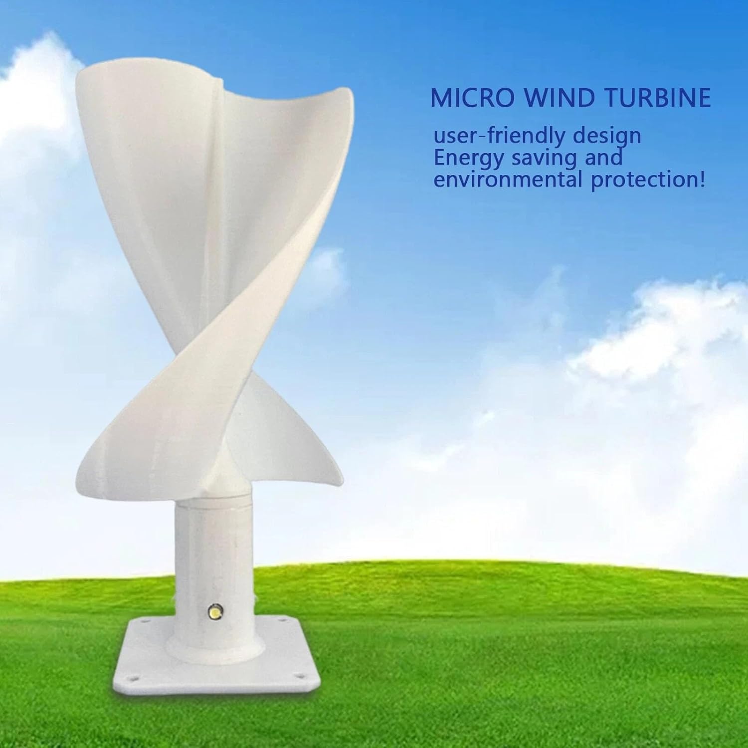 DIY Mini DC Wind Turbine Kit – Vertical Axis Micro Generator For Science Projects, Easy Assembly, Perfect For Hobbyists