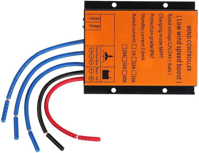 14000W Wind Turbine MPPT Charge Controller+ 12V 24V AUTO 48V Low Wind Speed Voltage Regulator for Wind Generator Three Phase