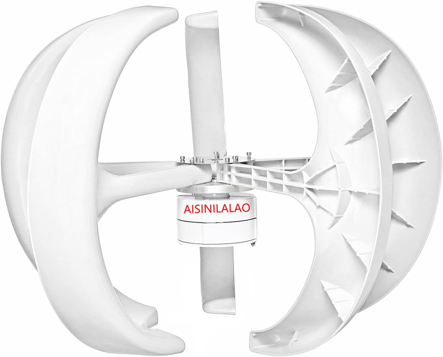 1000W Vertical Wind Turbine Power Generator Kit,Windmill 220V 12V 24V 48V AC Home Wind Vertical Turbine Generator No Noise for Home Hybrids Streetlight Use