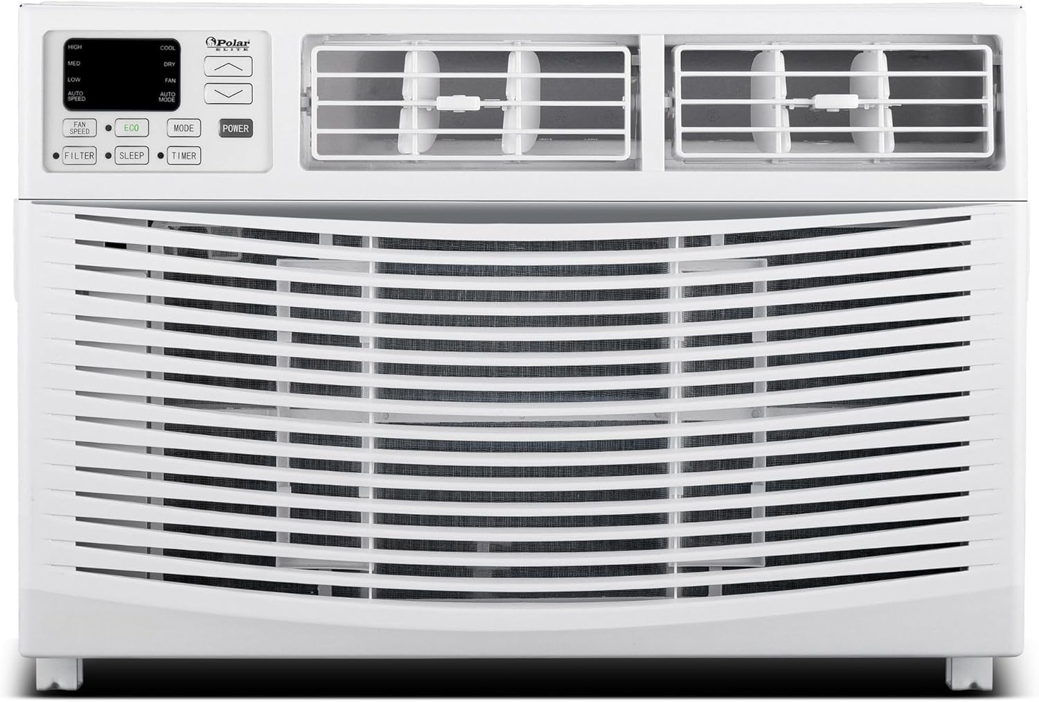10,000 BTU Window Air Conditioner, Cools Up to 450 Sq. Ft., Quiet Operation, Cool/Fan/Dry Modes, Digital Display, Remote Control, Easy Install & 2-Year Warranty