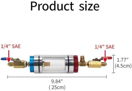 Car Air Conditioning R134 Refrigeration Adding Tool Features High Precise Measurement
