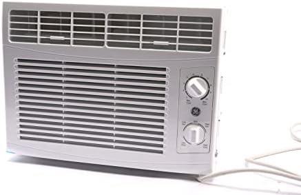 GE 5,000 BTU Mechanical Window Air Conditioner for Small Rooms up to 150 sq ft.