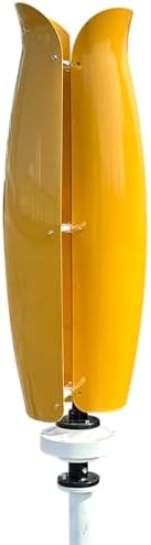 3000W Vertical Axis Wind Turbine Generator Kit - 12V/24V/48V Maglev Power System with MPPT Controller & 2 Fiberglass Blades for Home, Boat, Highway - Eco-Friendly Energy Solution