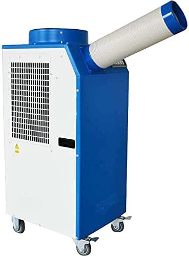 INTSUPERMAI Mobile Industrial Air Conditioners Spot Cooler Air Conditioner Workshop Post Cooling Mobile Air Conditioners Single Outlet 110V