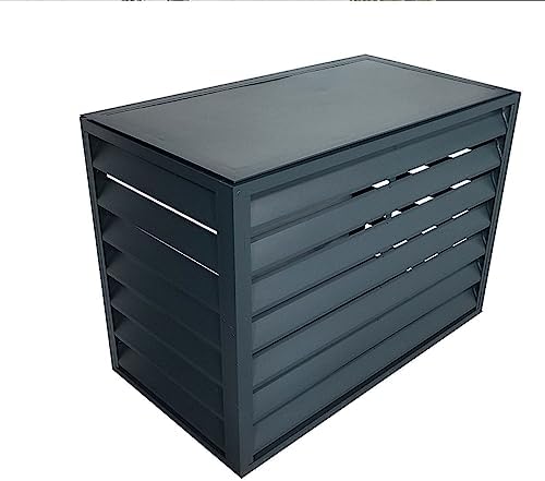 Louver Grille dust Cover, Air Conditioning Protection Grille, air Conditioner Decorative Cover, Noise Reduction, Outdoor Unit, Outdoor System Protection, Suitable for Outdoor Protection