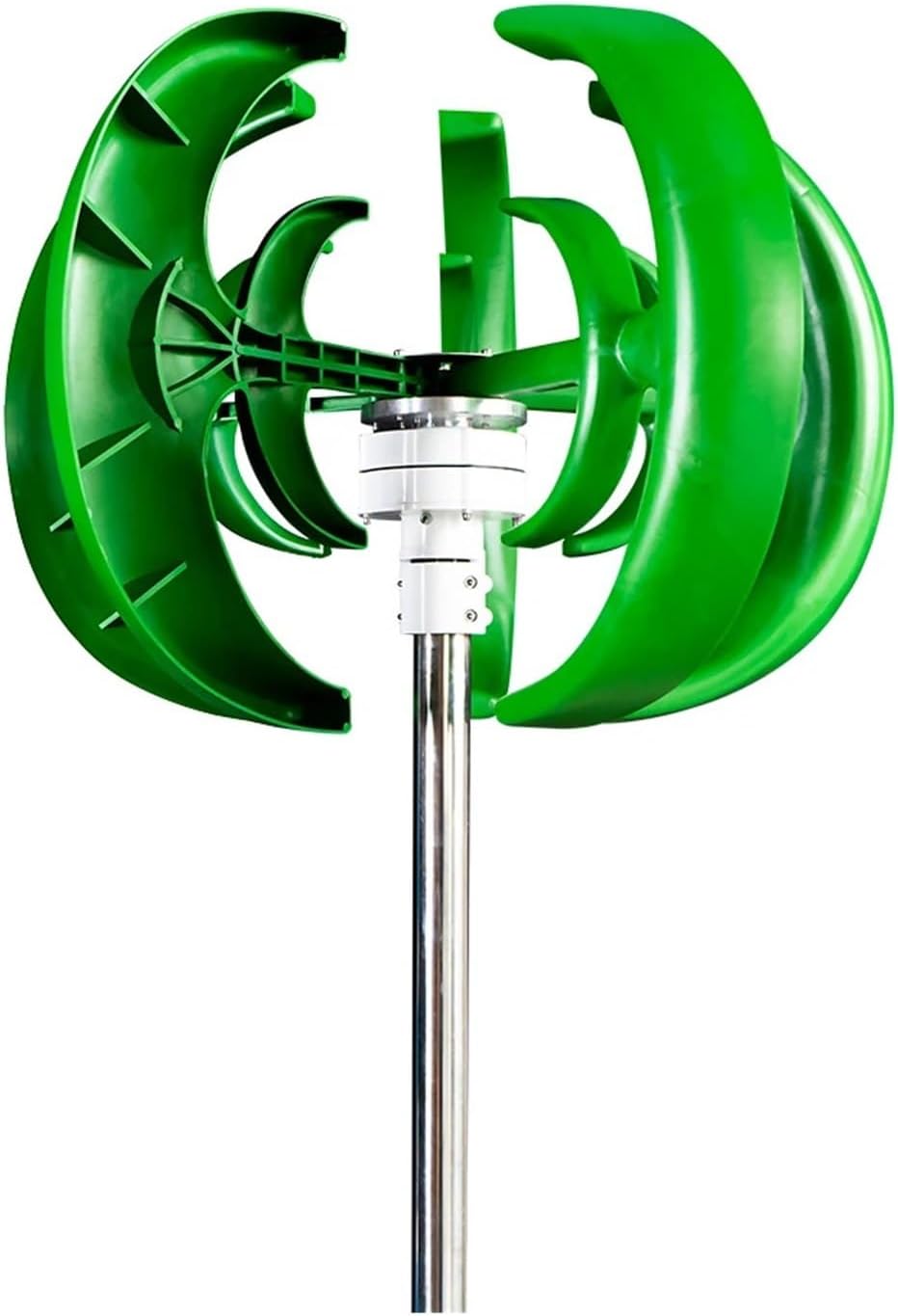 Wind Turbines, 3000W Vertical Wind Turbine with Free Charging Controller Yacht Farm Household Farm(White,12V)