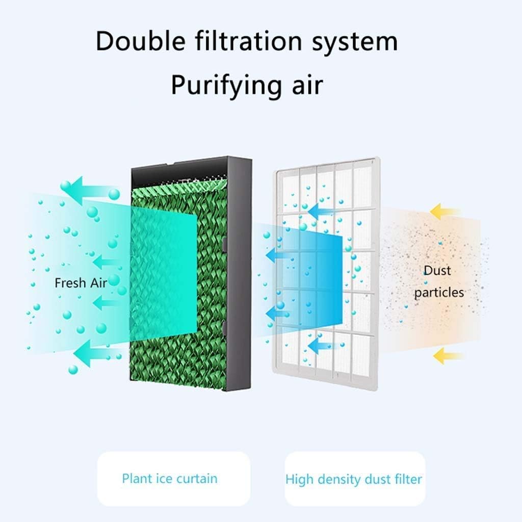 Air Cooler for Home Office Evaporative Coolers Portable Air Conditioner Fan, Silent Electric Fan Air-cooled Mobile Water-cooled Humidifier Small Air Conditioner For Home Or Office