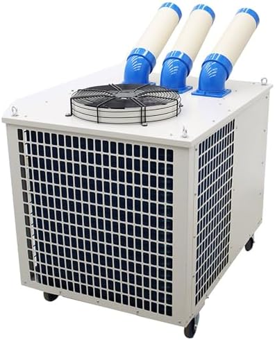 Industrial Air Conditioner Outdoor Indoor Spot Mobile Air Cooler 1550m³/h with Three Tubes 220V