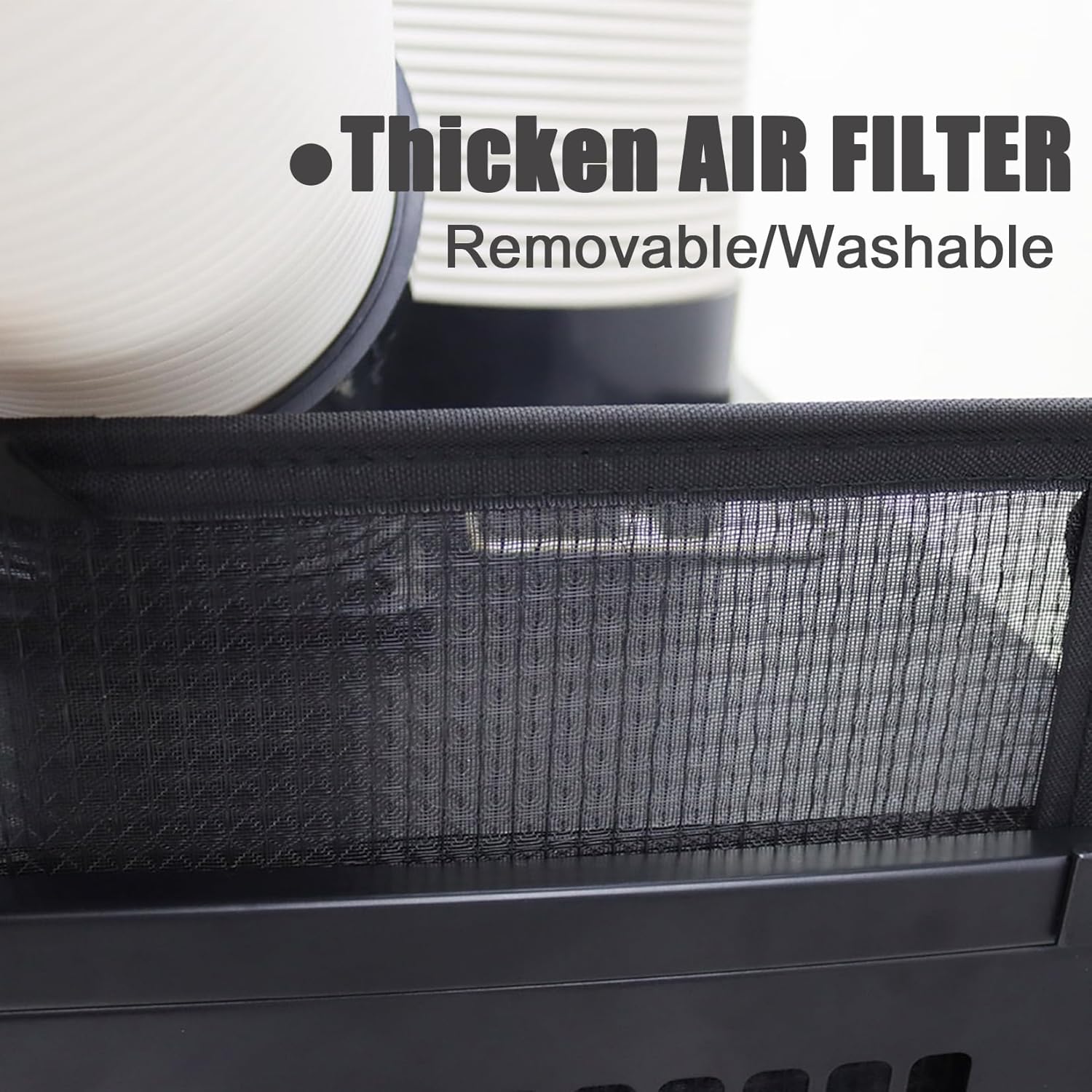 110V Industrial Air Conditioner Portable Commercial Spot Cooler Dual Hose Indoor Outdoor 12000 Btu/h Mobile Air Conditioner 1.1kw