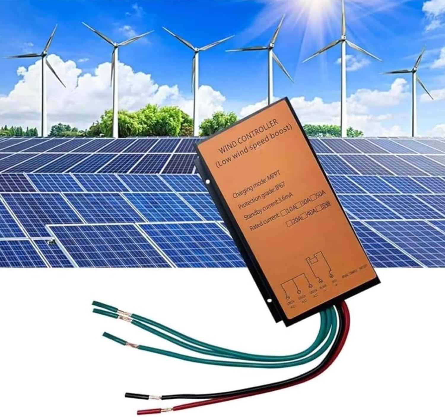 12000W 12V 24V 48V 220V Wind Turbine Controller,Low Wind Speed Boost Wind Controller, for All Wind Turbines Three Phase