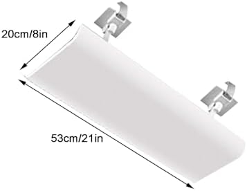 Air Conditioner Vent Deflector, Vent Redirector, Angle Adjustable Air Conditioner Deflector, Applicable to Central Air Conditioners