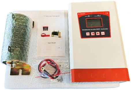 Kang 24V MPPT 14000W Hybrid Solar Wind Charge Controller, 30A/40A PWM Battery Regulator for Efficient Solar and Wind Energy Management