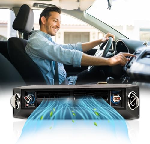 Under Dash Air Conditioner 12 Volt 10000BTU, Universal Air Conditioner 12V A/C for Car, 3-in-1 Compressor&Condenser APU, Low Noise Rapid Cooling for Car, Automotive, Sedan, Pickup