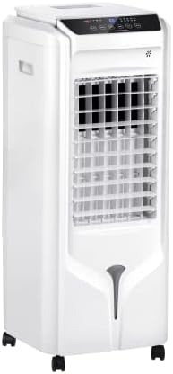Uthfy Evaporative Air Cooler with 4 Modes, 3 Speed, 4.2 Gal Water Tank, 28