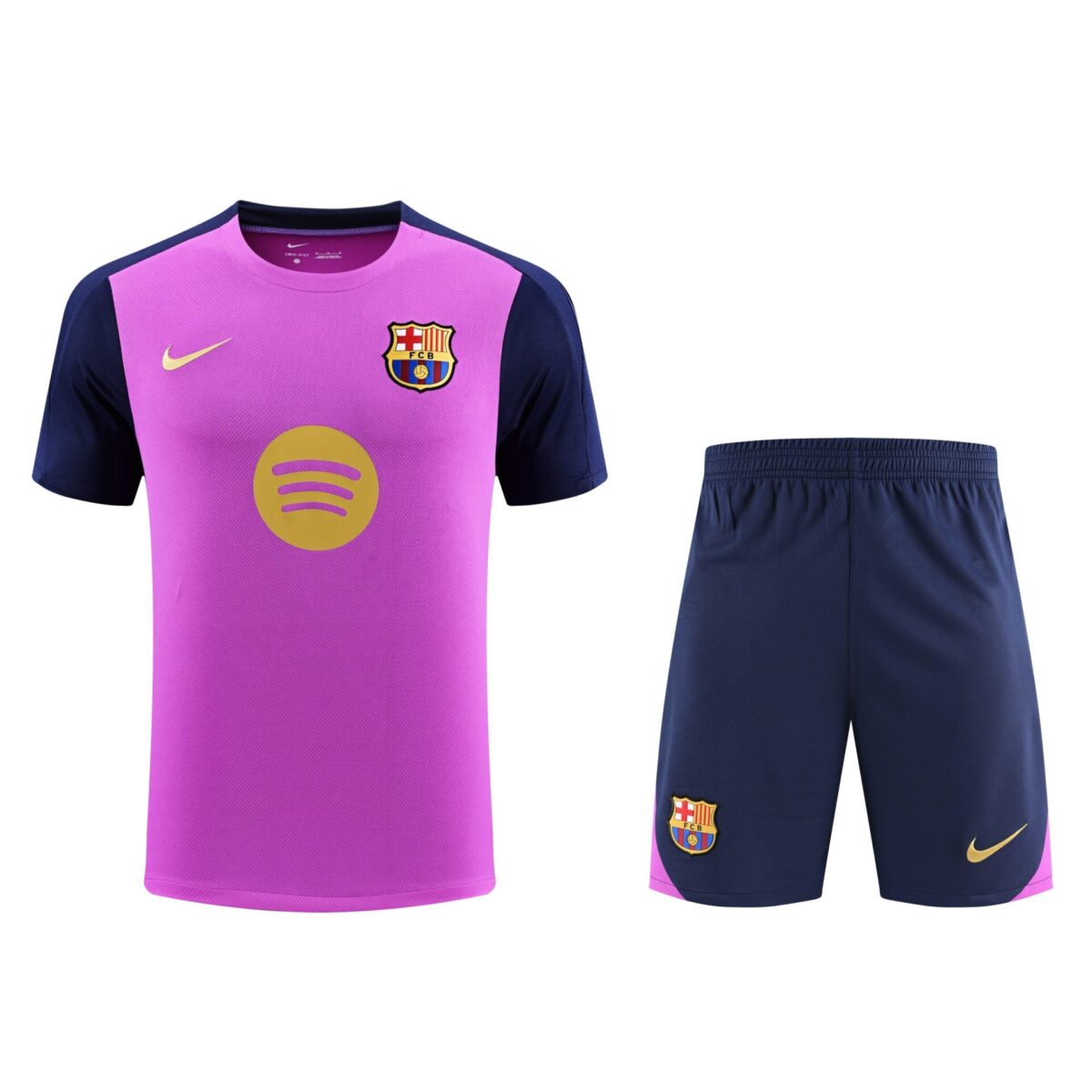 Conjunto de calentamiento FC Barcelona morado - NewNow