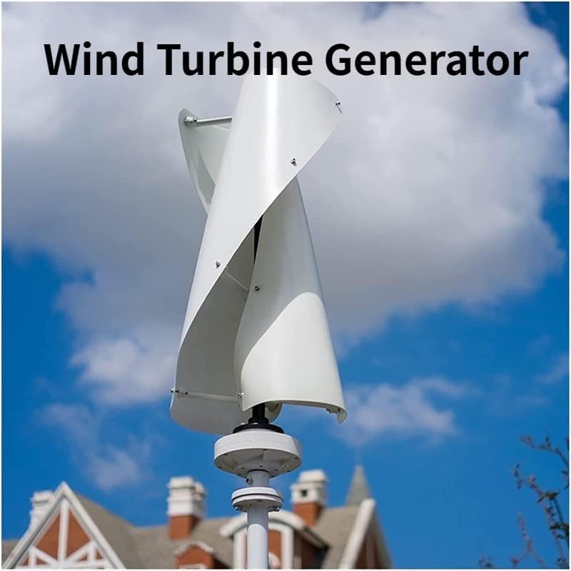 Wind Turbine, 8kw 10kw 24v 48v 8000w 10000w Wind Permanent Magnet Generator Vertical Axis Windmill with MPPT Controller(Option 2,Green_12V_10KW)