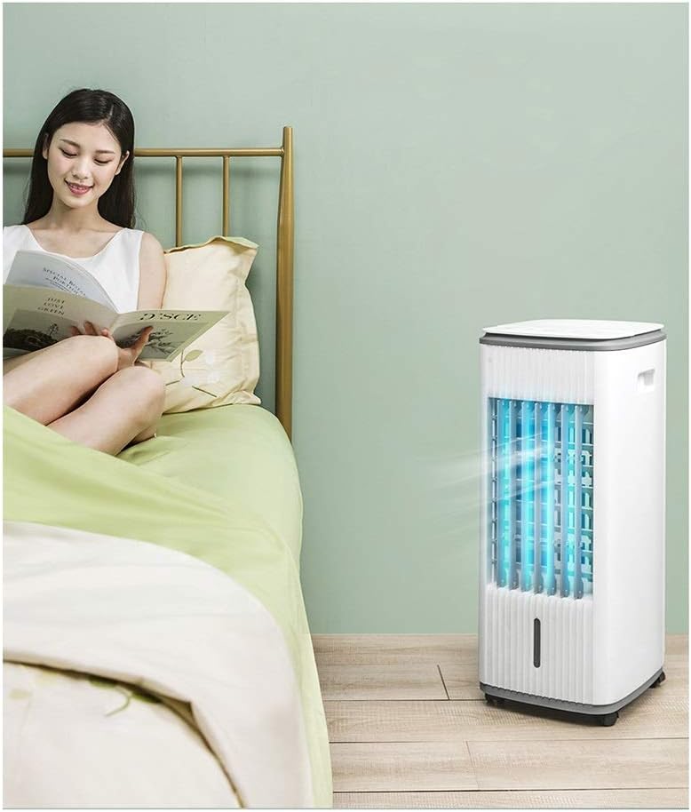 Air Cooler for Home Office Air Cooler 7L portable air cooler, 10,000 portable air conditioner, 3 fan speeds, 3 fan speeds, 24-hour timer, remote control