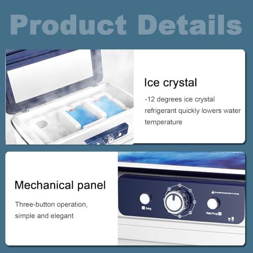 Evaporative Air Cooler, 4-in-1 Swamp Cooler Air Conditioner, 3 Speeds Indoor Use, Portable Windowless AC for Bedroom Home Office