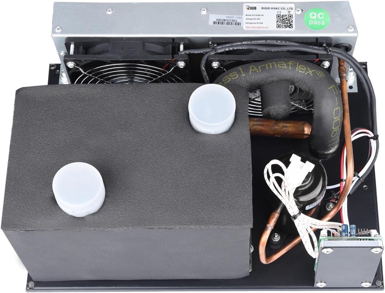 Air Conditionera, Micro DC Air Conditioner 24V, 700W Portable Cooling & Heating for Small Spaces, Electronics, Vehicles, R134A, Compact, Lightweight, High Efficiency