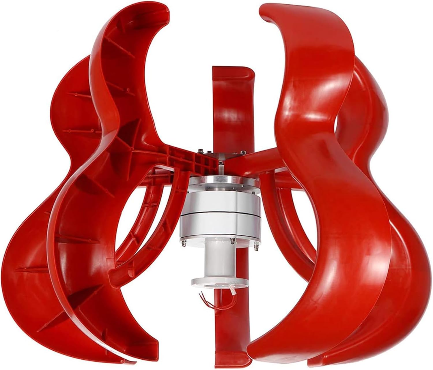 14000W Energy Generator Wind Power Kit, Free Energy Windmill 12V -220V 3 Phase Wind Power with Controller for Boat Outdoor,12V(Red)