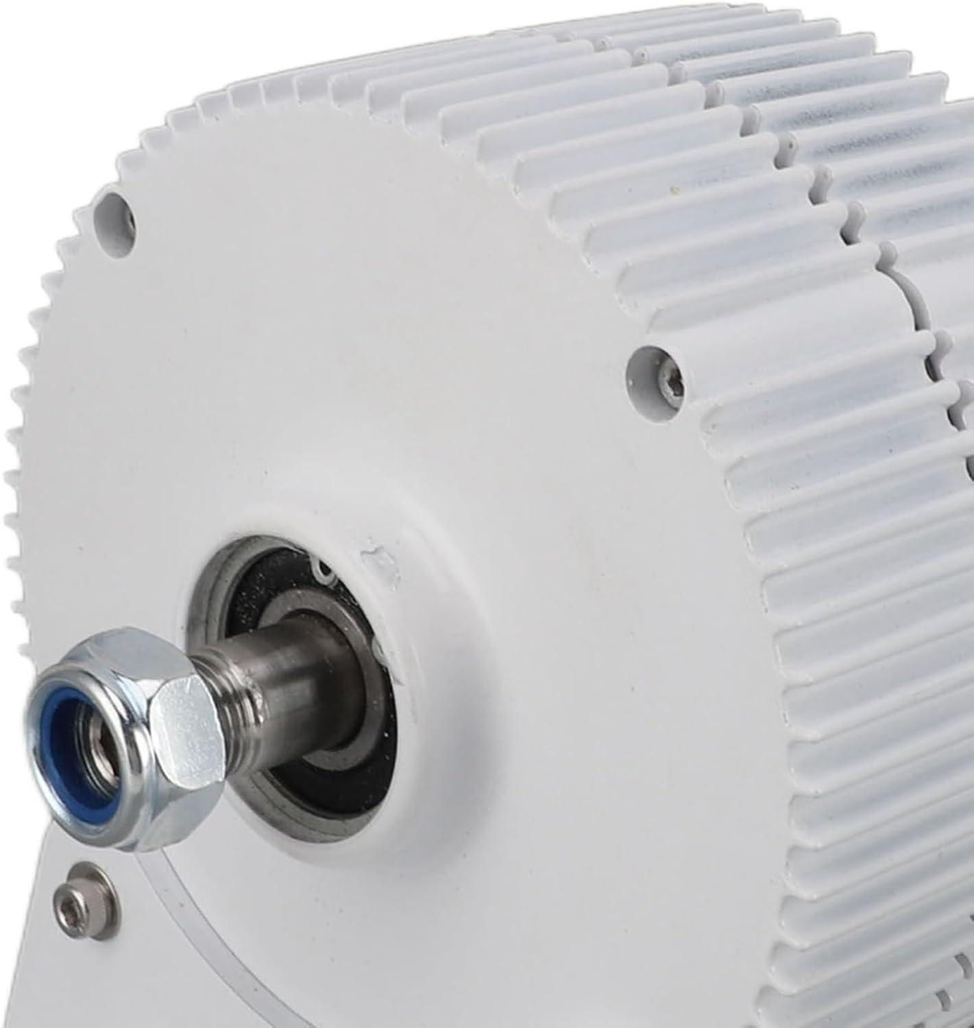 3 Phase Alternator Dual Shaft Permanent Magnet Synchronous Generator with Base for Wind Turbines 24V (300W)