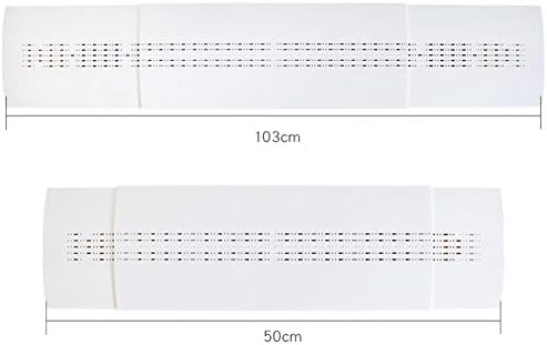 Adjustable Air Conditioner Deflector Confinement Air Deflector Outlet Air Wing Air Cooled Anti Blast Baffle Wind Direction Telescopic Windshield for Home