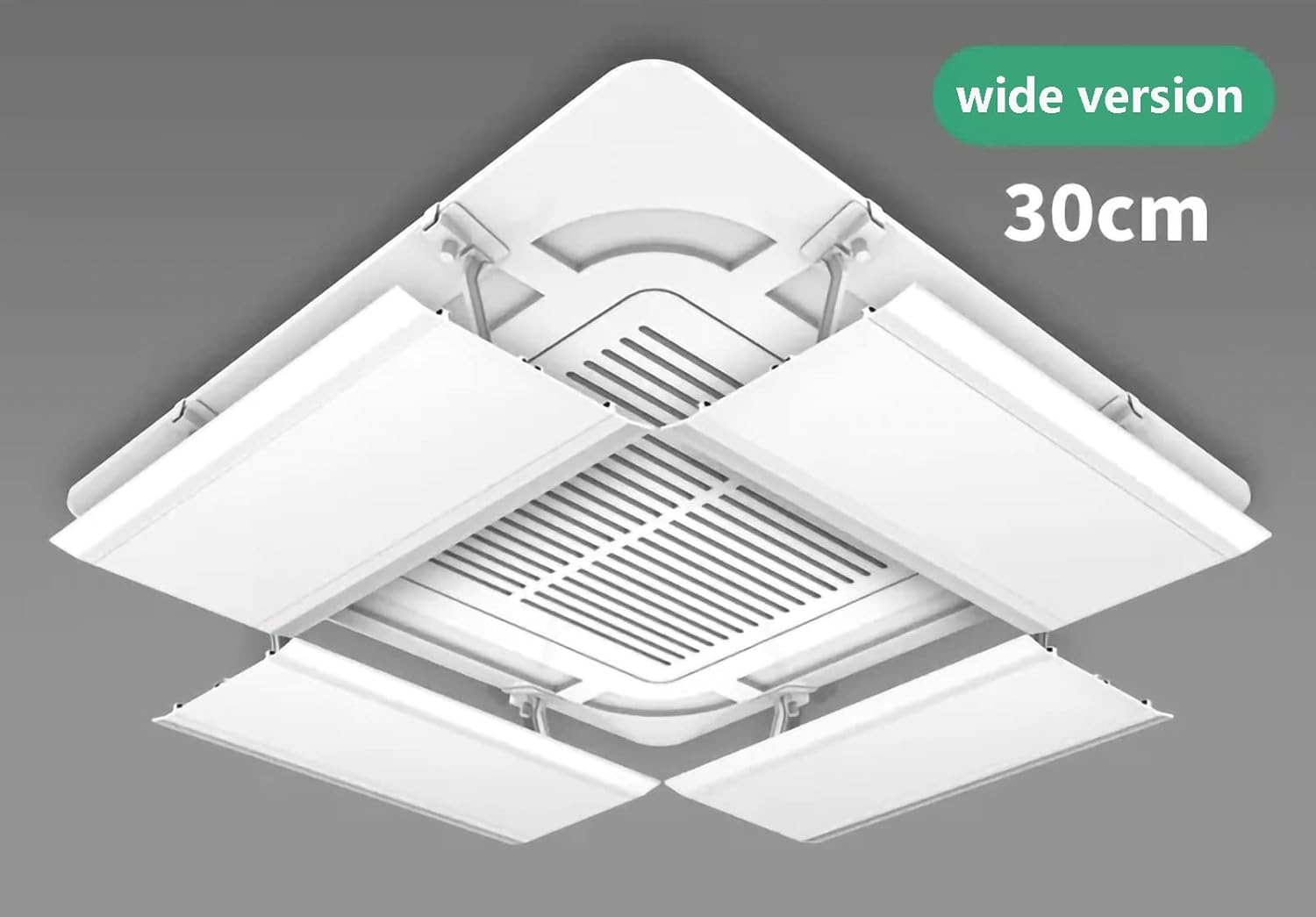 Air-conditioning Windshield 4 Pieces Central Air-conditioning Deflector Anti-direct Blowing Air Conditioner Deflector Easy To Install