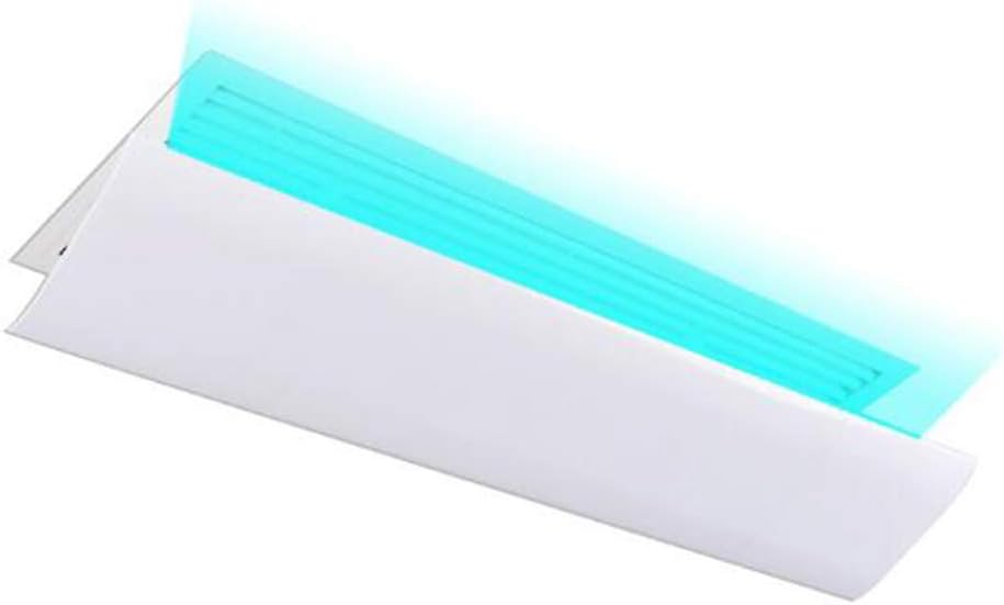 Air Conditioner Deflector For Ceiling Blind Shutter Air Conditioning,Air Deflector Angle Adjustable Anti Direct Blowing,Air-Con Deflectors For Home/Office,Lightweight Plastic,Easy To Install