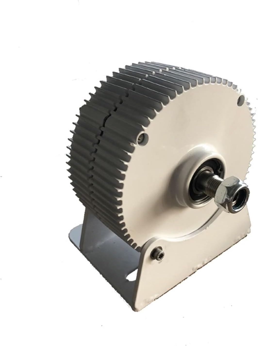 Wind Turbines, Low RPM PMG Low Rotate Speed 400W 12V/24V/48V Output Permanent Magnet nerator Wind Turbine Alternator(No Base,Double Shaft_48V)