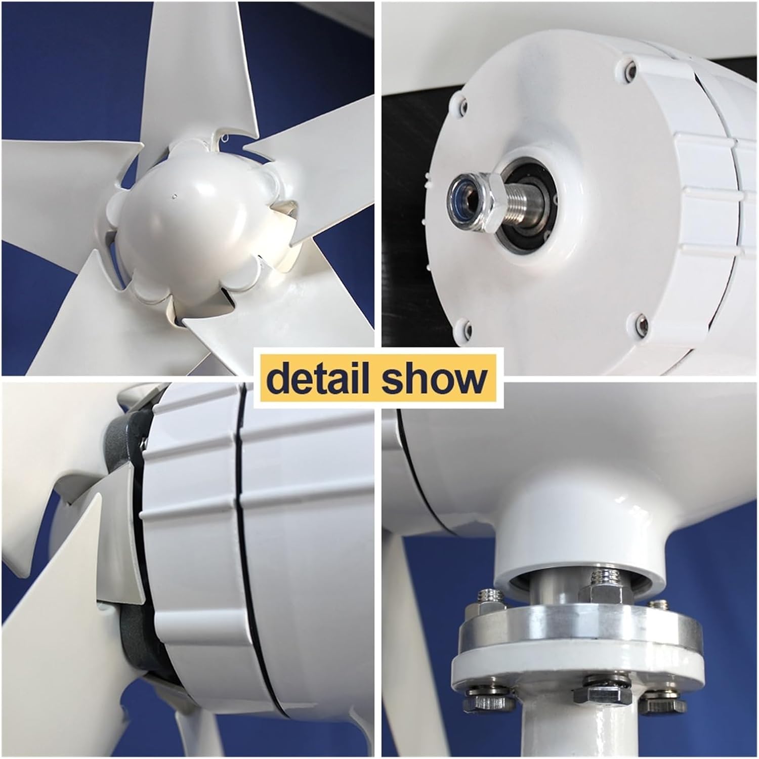 1000W Wind Turbine Generator with MPPT/Charge Controller 12V 24V 48V Windmill Alternative Energy Generator Home Use Industrial Energy(MPPT Wind Controller,24V)