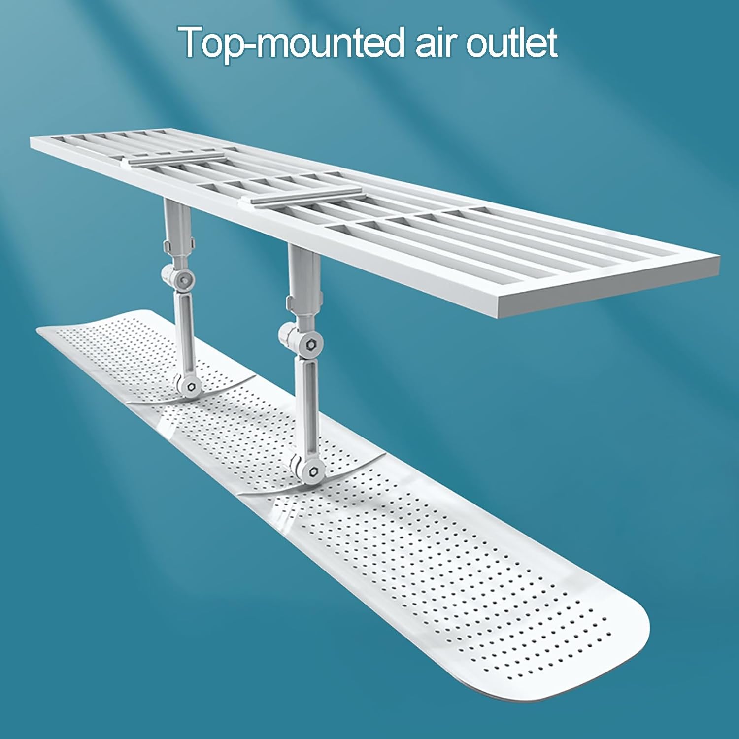 Air Conditioner Air Deflector Universal,Top air conditioning outlet Adjustable Air Conditioning Deflector for Living Room,Study Room,Bedroom