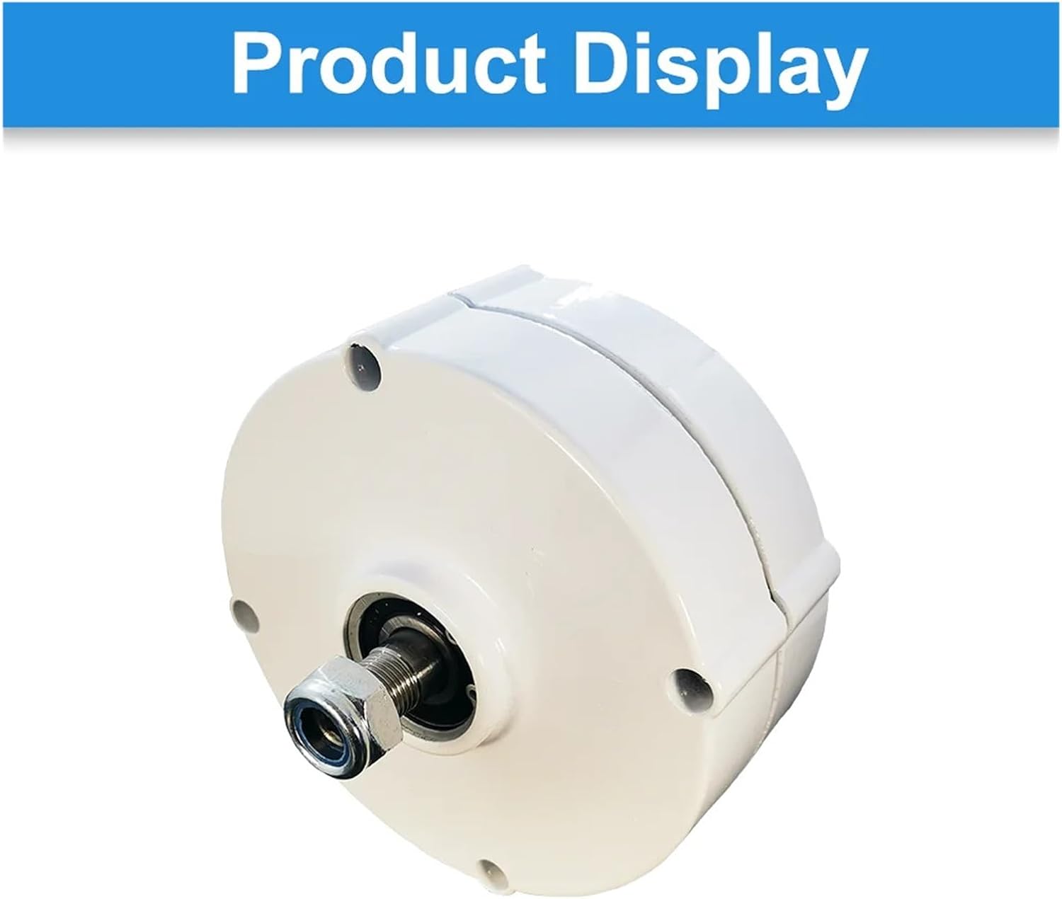 500W 12V 24V 48V Gearless Permanent Magnet Generator Turbine Low Speed for Water Conservancy and Wind Power Household Industrial Energy(Model1,24V)