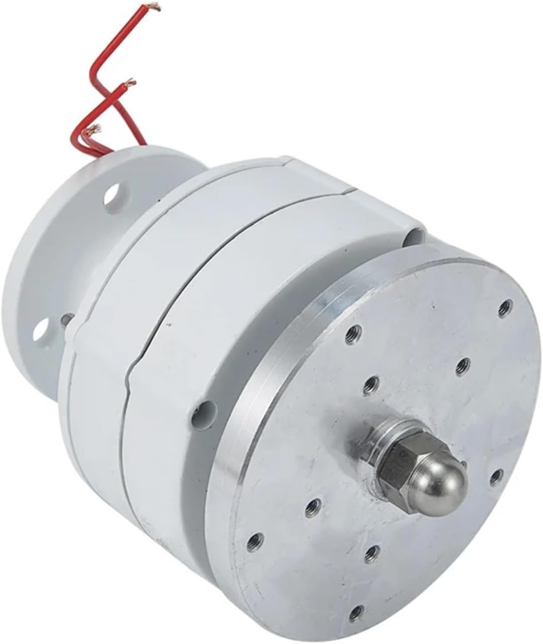 Wind Turbines, 2000W 12V 24V 48V Wind Turbine nerator Vertical Axises Windmill for Residential Household Streetlight(White,12V)