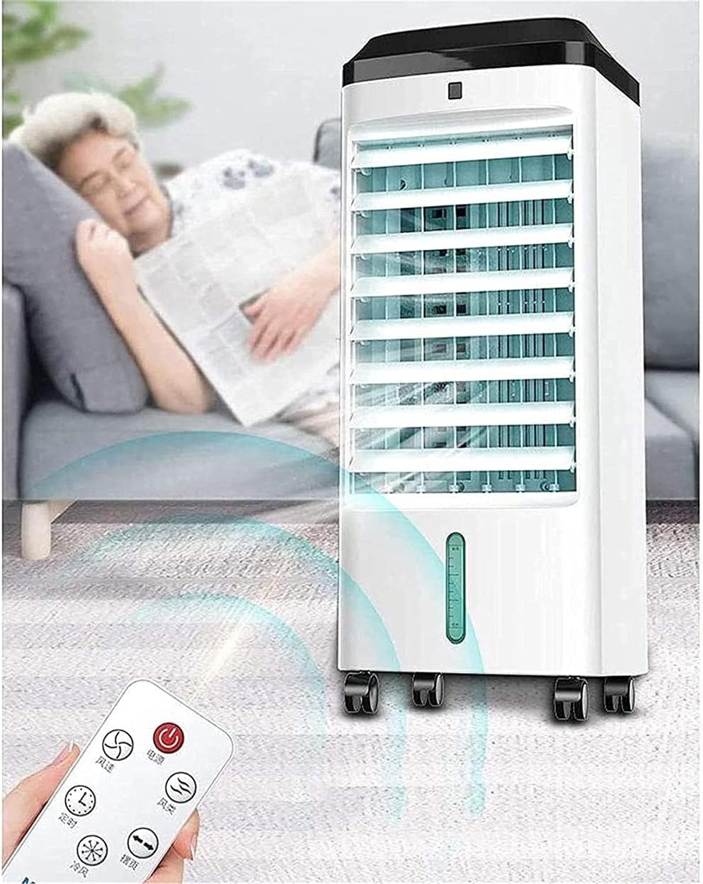 Honeywell Portable Air Cooler Eaporatie Cooler Single Air Conditioner For Home Dormitory Dual Core Cooling Air Conditioner