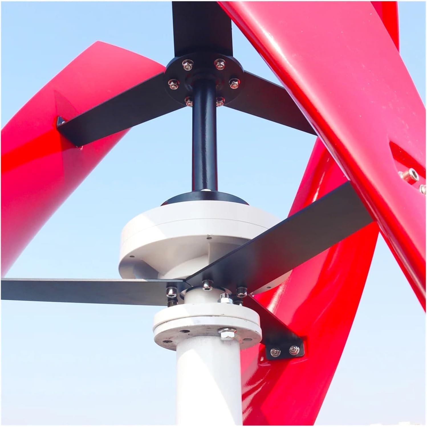 Wind Turbine Generator Kit 300W 12V 24V Vertical Axis Windmill Generator with Off Grid System for Home Farm Street Use Industrial Energy(Type 3,Wind Turbine ONLY_12V)