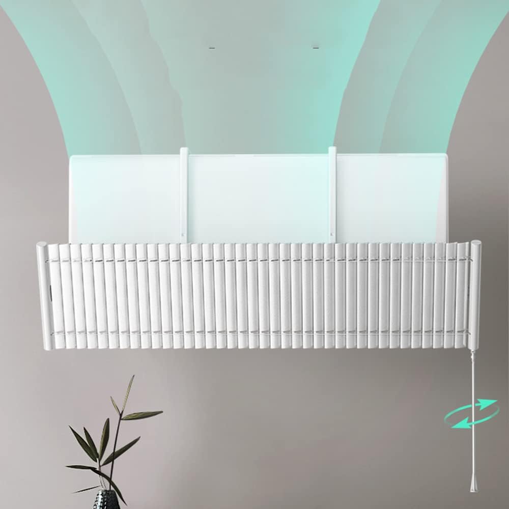Wall Mounted Air Conditioner Cold Air Return Deflector Air Outlet Flap Wind Direction Windshield Three Modes Can Be Switched