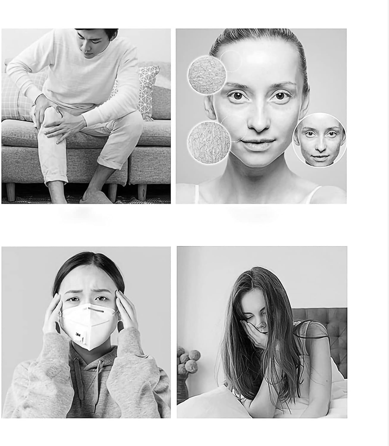 Air conditioning deflector Wall-mounted Air Conditioner Windshield, Under-hanging Air Conditioner Without Filter, Wind Direction Deflector, Anti-straight Blowing, Uniform Air Guide