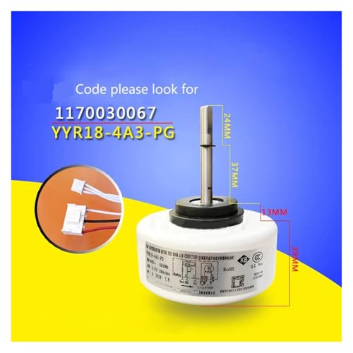 Compatible for TCL RPG15Q-3 Y4S476A711,PG Fan Motor Replacement Hanging Air Conditioning Machine