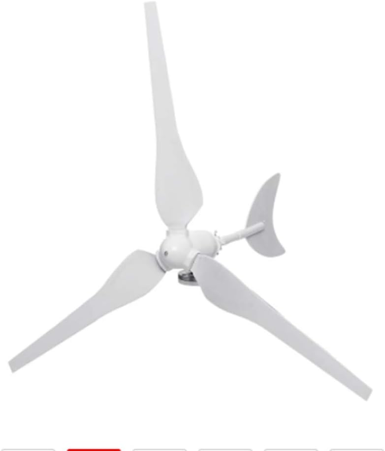 SISHUINIANHUA 800W Wind Generator AC12V/24V Wind Turbines Wind Turbines Generator with 3 Nylon Fiber Blades for Home Solar Streetlight,Boat,12v