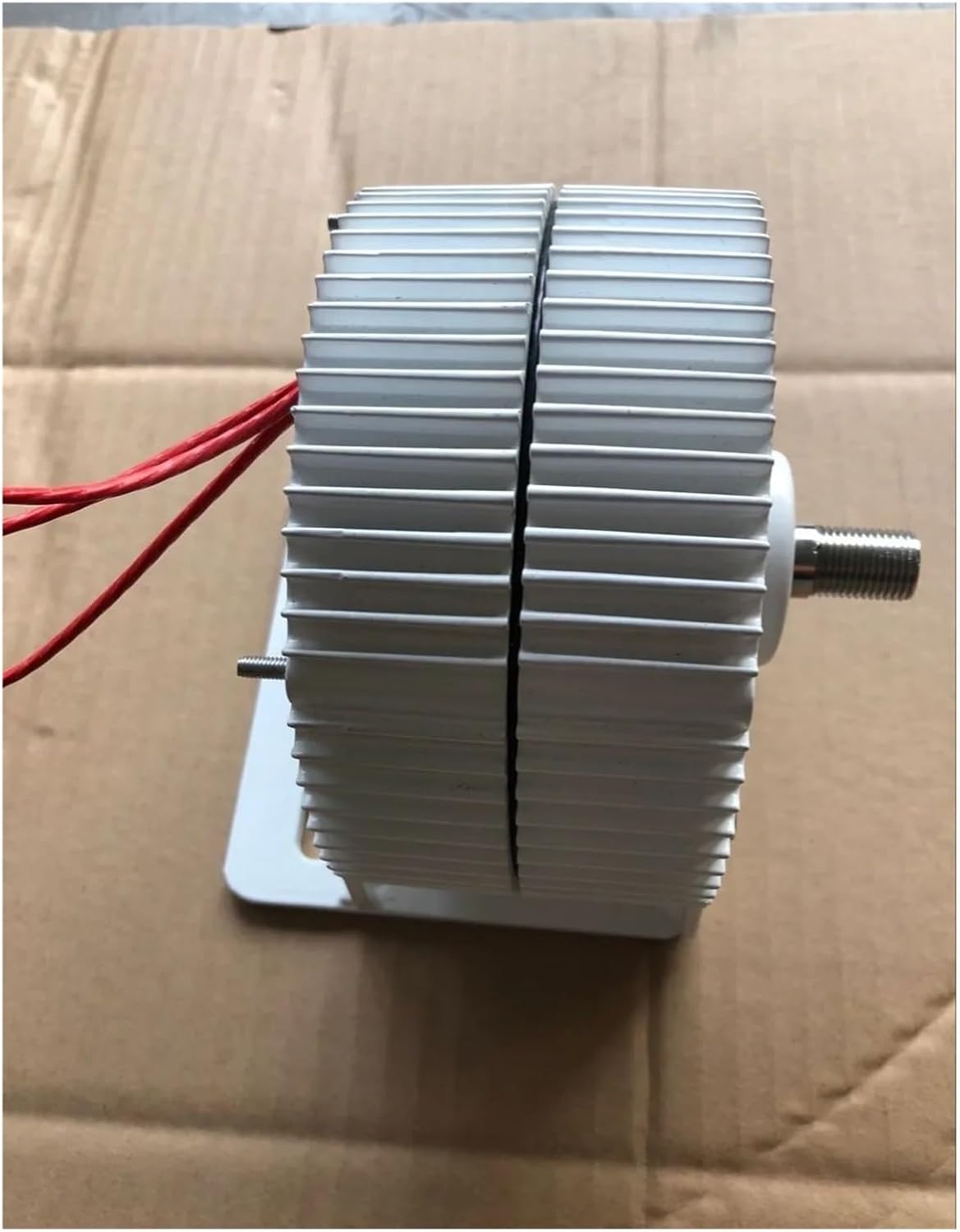 Wind Turbines, DC PM 400W nerator Three Phase Permanent Magnet Alternator for Wind Turbine(No Base,Double Shaft_48V)