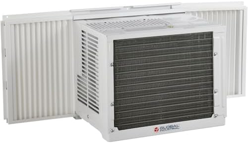 Global Industrial 6000 BTU Window Air Conditioner, Cool Only, 115V