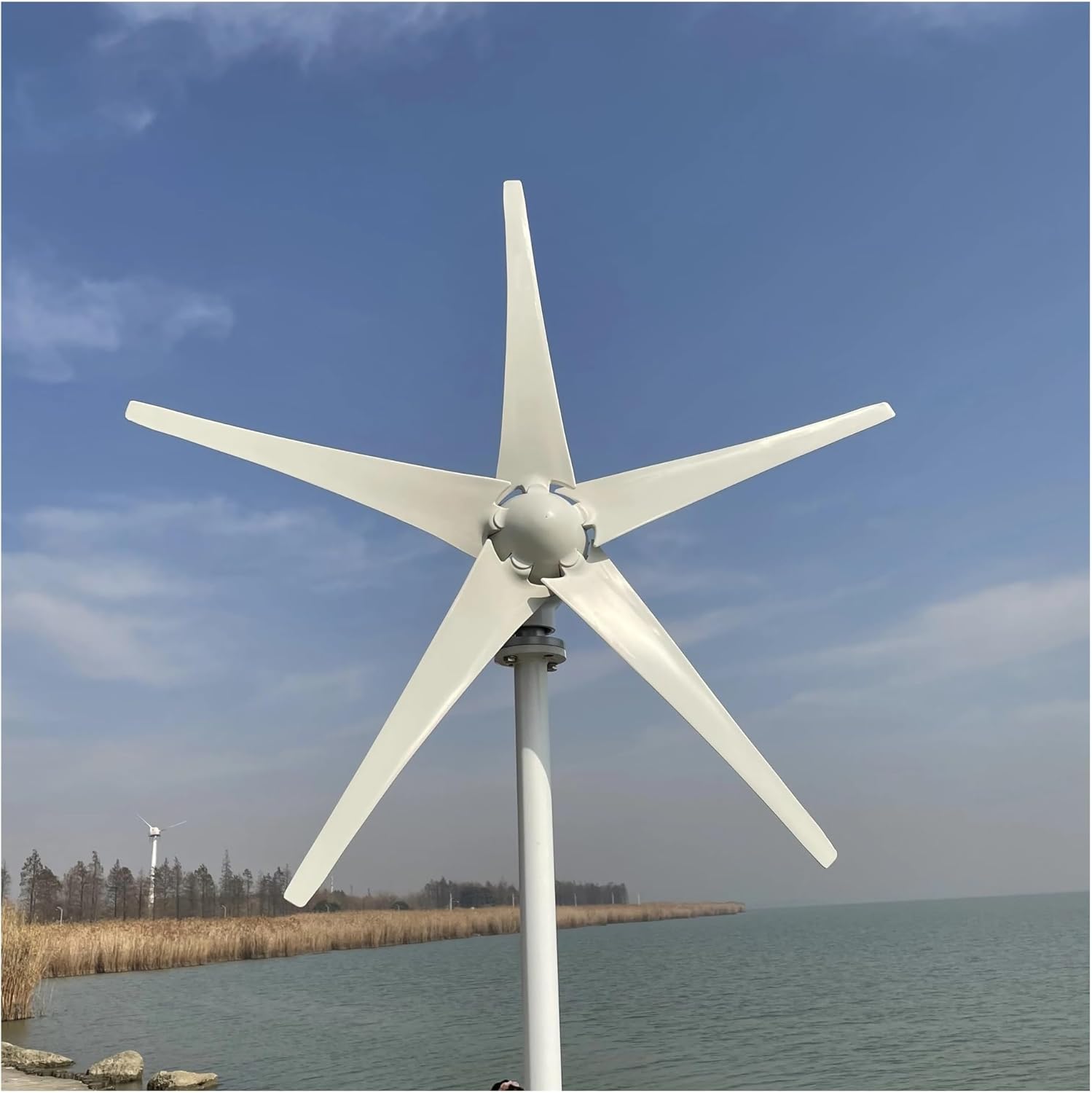 Wind Turbines, Windmill Turbine Generator 3000KW 12v 24v 48V Low Wind Speed Three Phase for Home Use(48V)