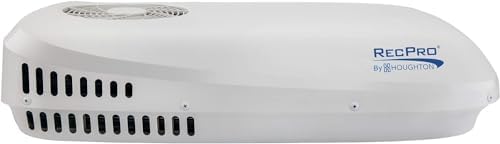 RecPro RV Air Conditioner Low Profile 9.5K Non-Ducted | Optional Heat Pump | Quiet AC | Cooling Only | RV AC Unit | Camper Air Conditioner (Include Heat Pump, White)