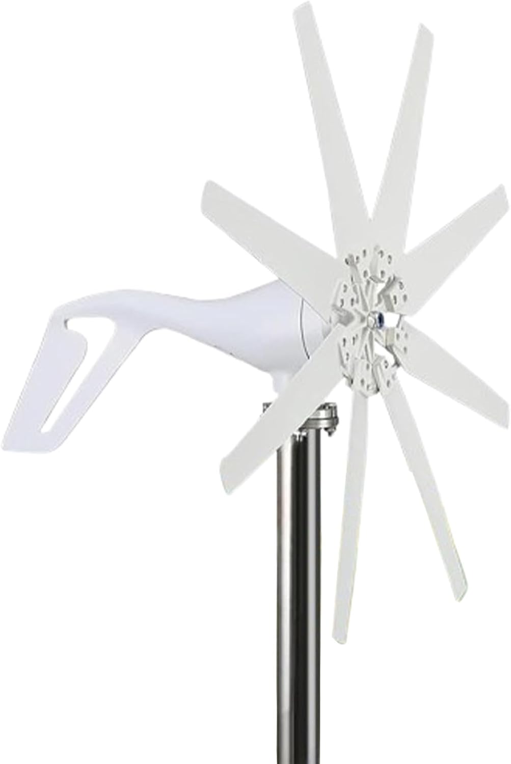 Wind Turbine Generator, 400W Small Wind Turbine Kit with 8 Blades for Marine, RV, Home, Windmill Generator for Wind Solar Hybrid System 12V