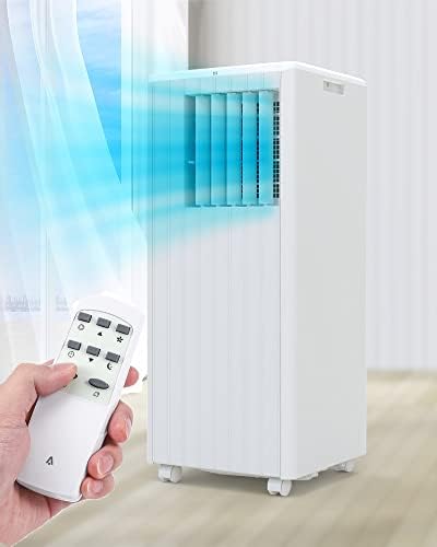 8000 BTU Portable Air Conditioner,Personal Mini Air Conditioner with Remote Control and Timer for Room Bedroom Office