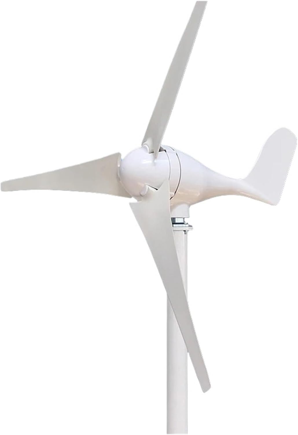 Wind Turbine, 200W Wind Generator 3 Or 5 Blades Wind Turbine 12V 24V Power for Home Use Monitoring and City Lamp Permanent Magnent Generator,for Home, Farm, RVs, Boats(3 Blades_12V)