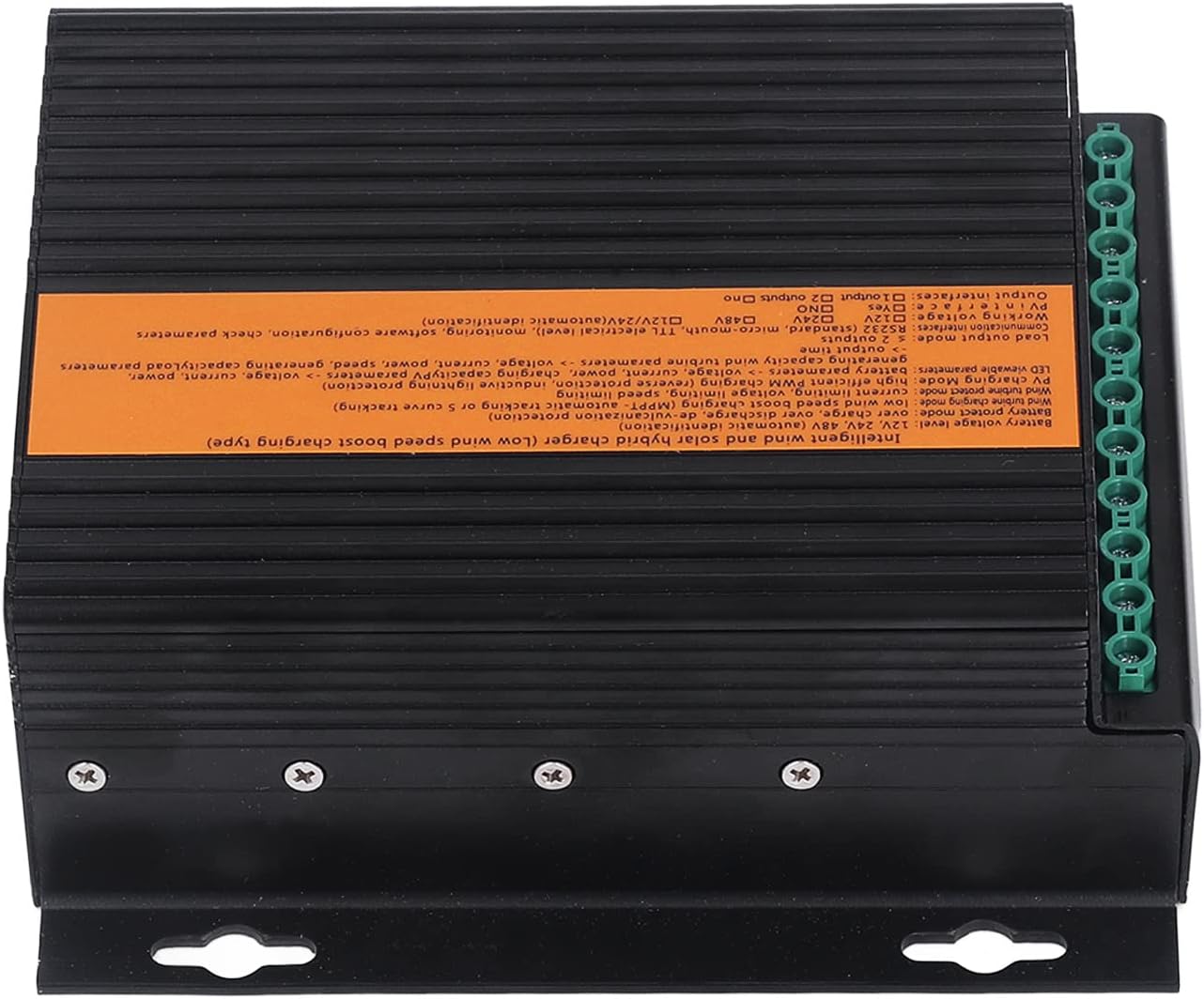 Wind Solar Hybrid Charge Controller 12V 100W PV Power, MPPT Boost Tracking - Waterproof Design, Multiple Output Modes, Ideal for Renewable Energy Systems (400W Wind Power)