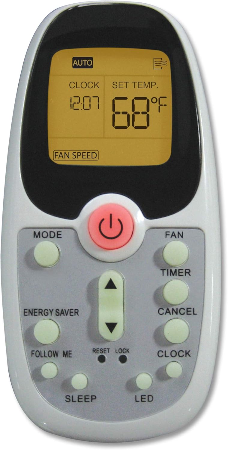 Perfect Aire 3PACH8000 8,000 BTU Window Air Conditioner with Electric Heater, 300-350 Sq. Ft. Coverage