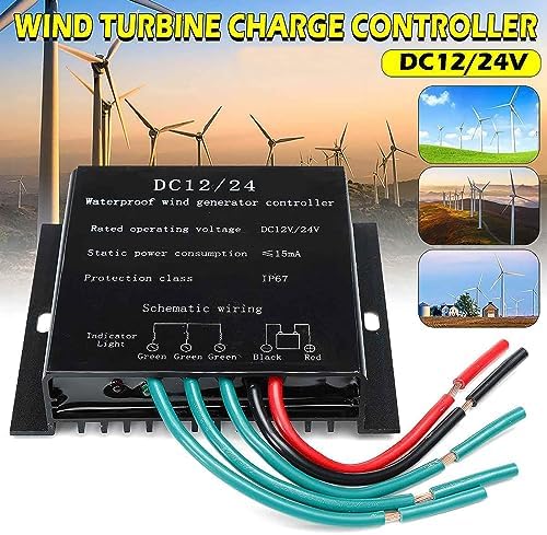 Efficient 1500W MPPT Wind Turbine Charge Controller for 12V, 24V, 48V Lithium Batteries & Solar Panels - Perfect for Wind Generators & Renewable Energy Systems